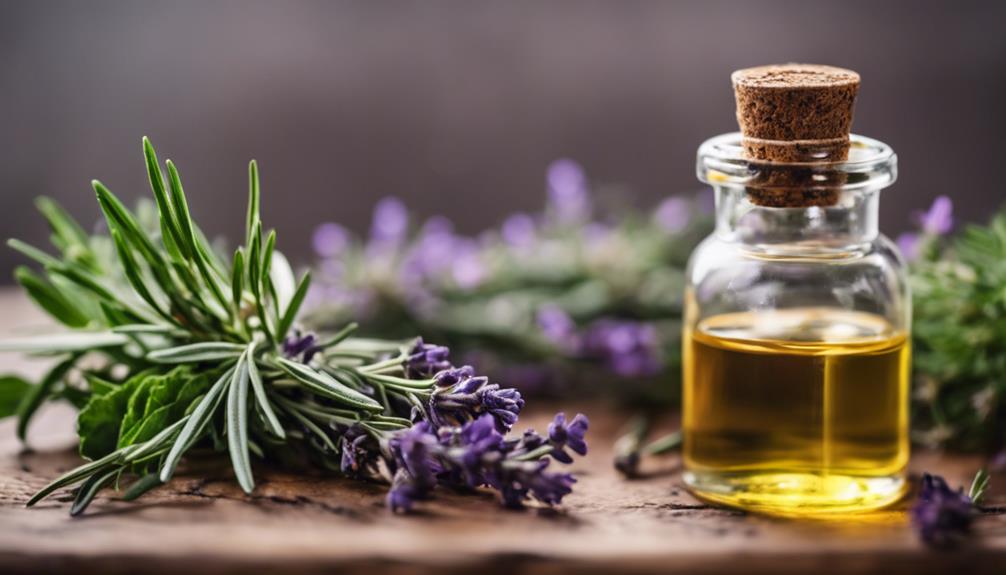 aromatherapy with rosemary oil