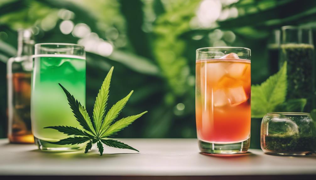 cannabis infused drinks gaining popularity