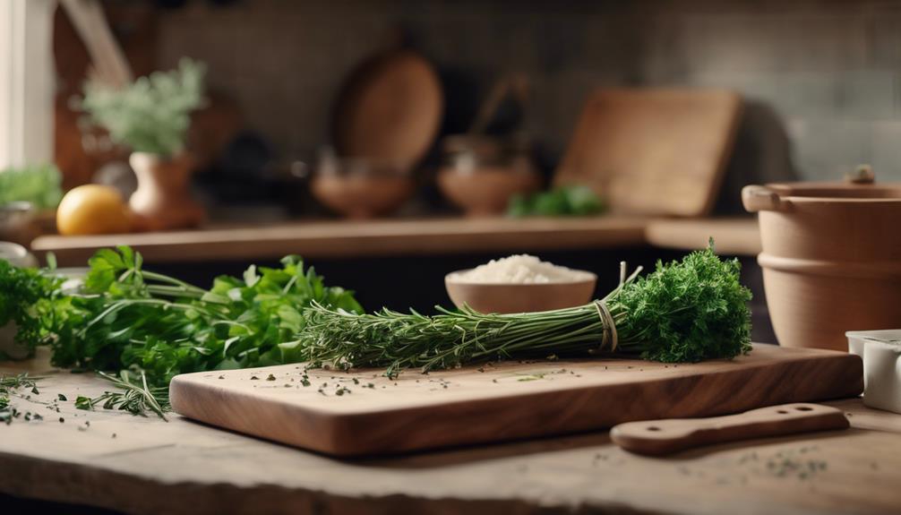 cooking with fresh herbs