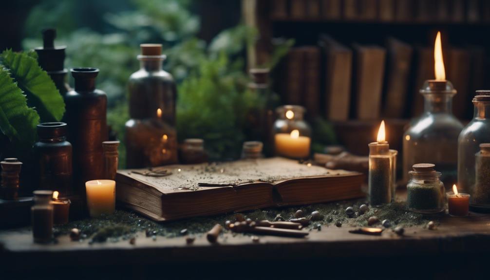 exploring magical potions and herbology