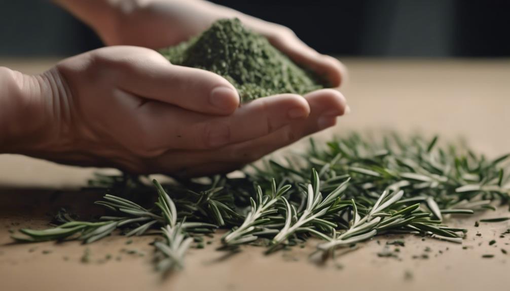 firming skin with rosemary