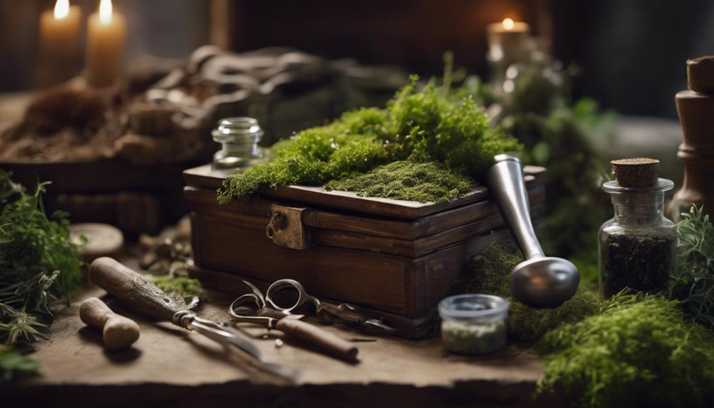 herbal tools for potion making