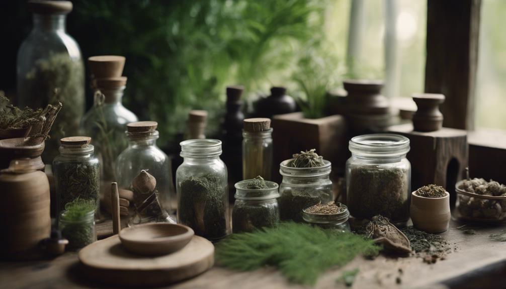 herbalism essentials and supplies