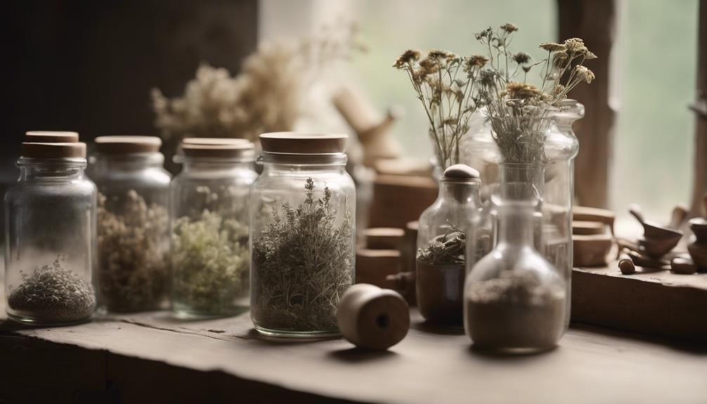 homemade herbal medicine crafting