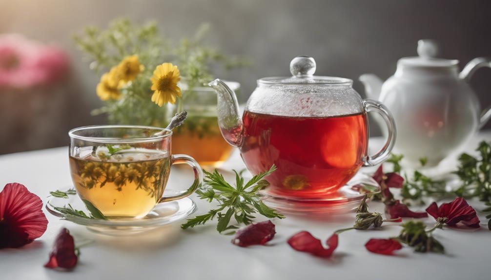 hydrating herbal tea choices