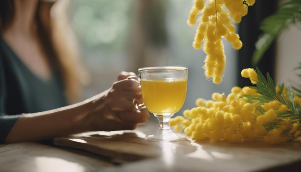 infusing mimosa for wellness