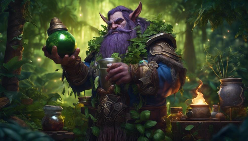 world of warcraft herbalism