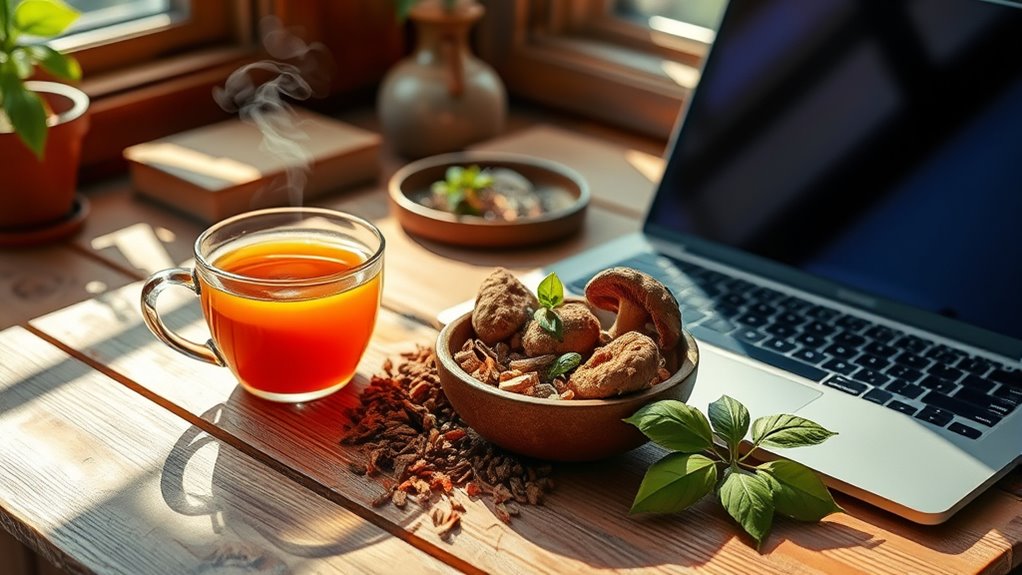 adaptogens combat afternoon fatigue