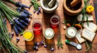create herbal tinctures salves