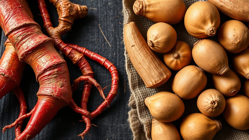 ginseng vs maca benefits
