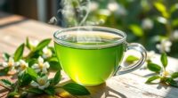 green tea promotes youthfulness