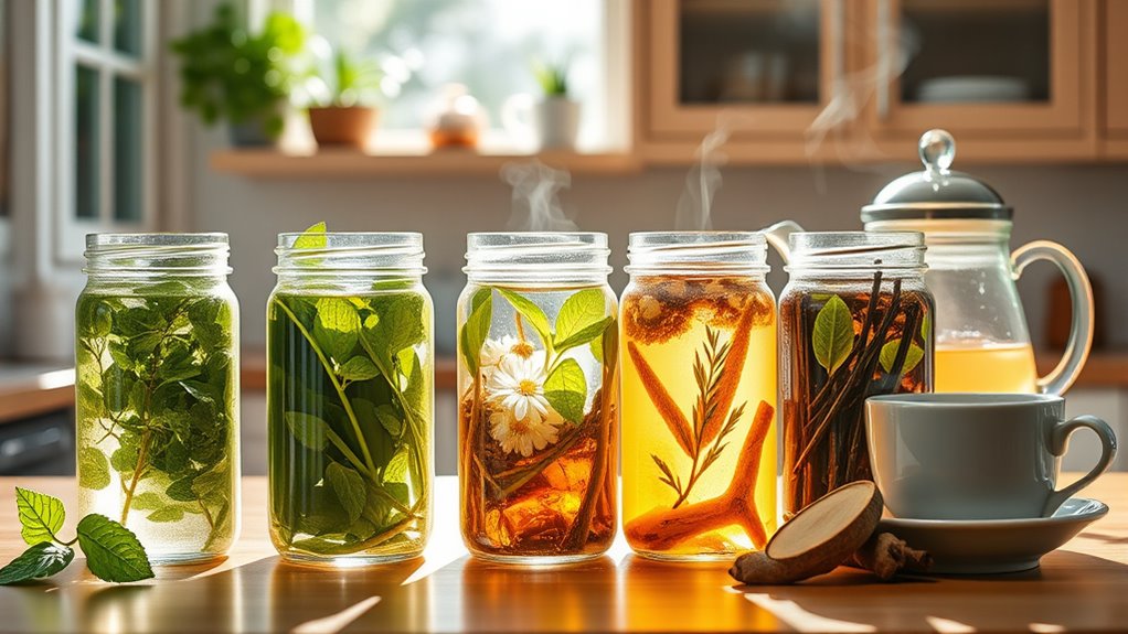 herbal drinks boost mornings