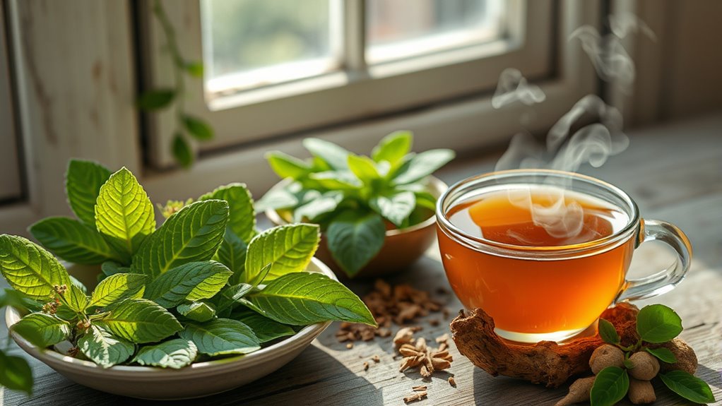 herbs balancing stress hormones