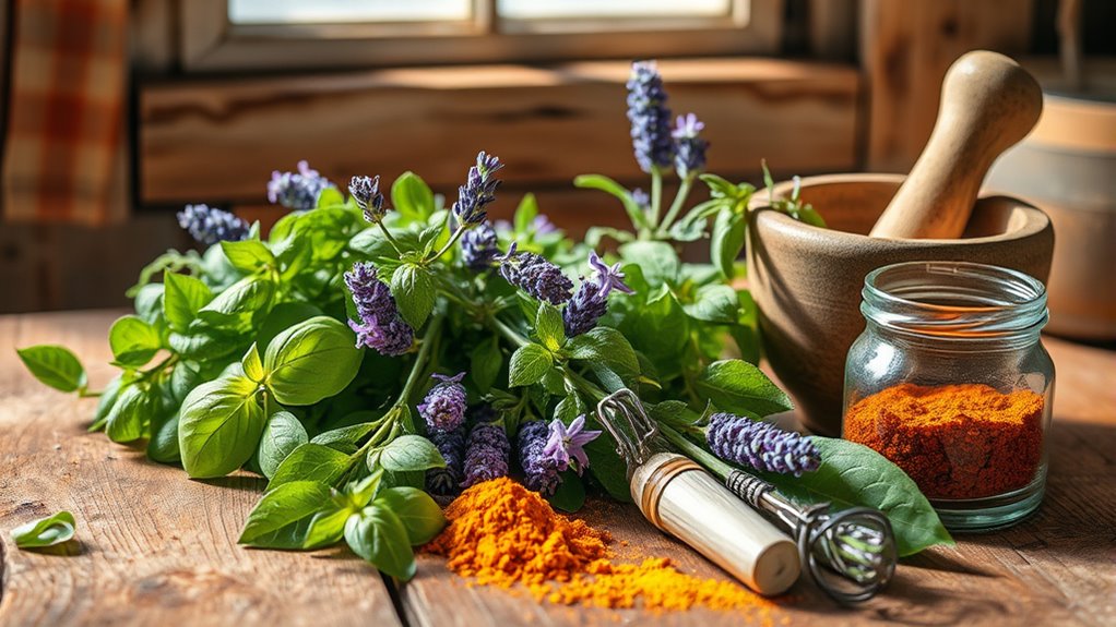 herbs boost energy immunity