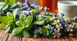herbs influence mood via gut