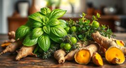 herbs reducing inflammation mood