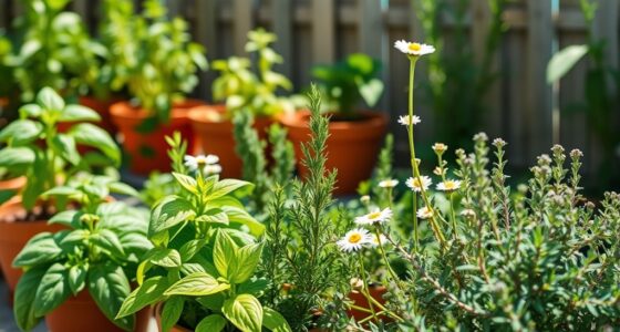 medicinal herb garden starter plants