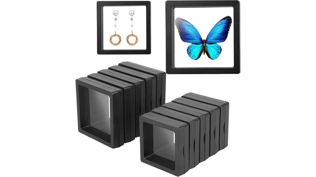 10 piece 3d frame stands