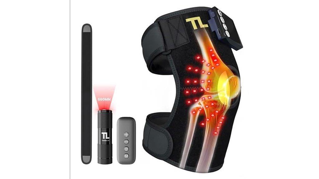 2025 red light knee massager