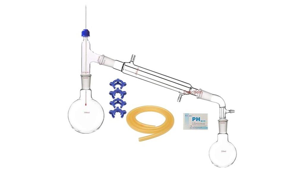 500ml glass distillation kit