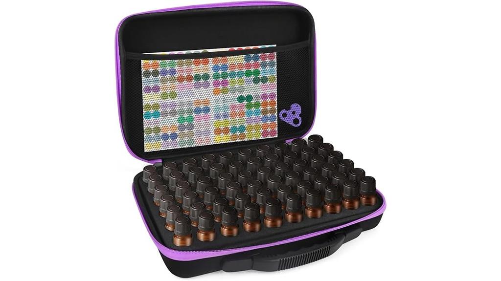 60 bottle essential oil organizer