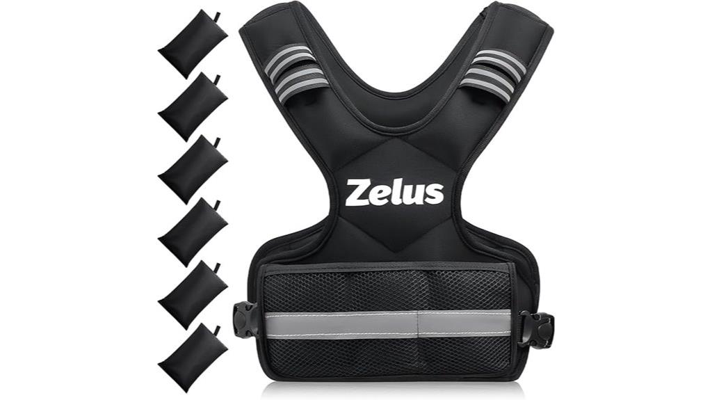 adjustable weighted vest