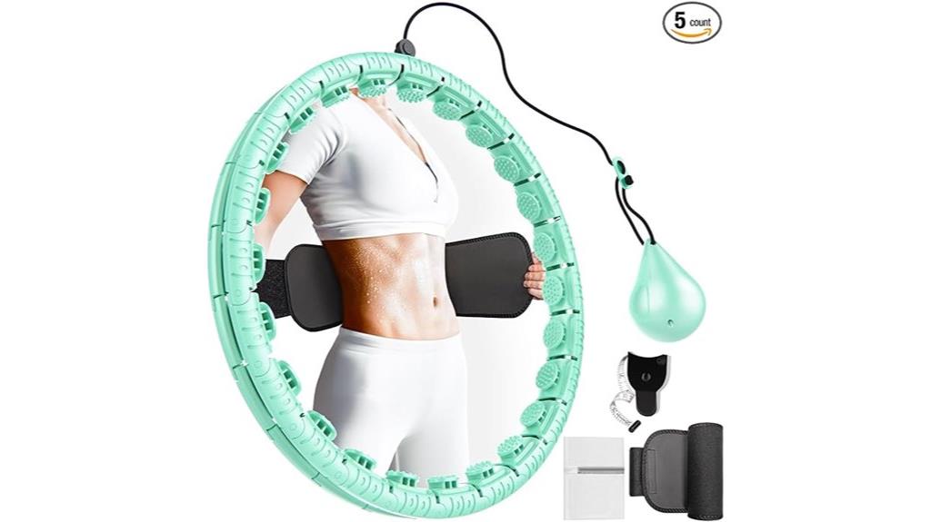 adult weighted hula hoop