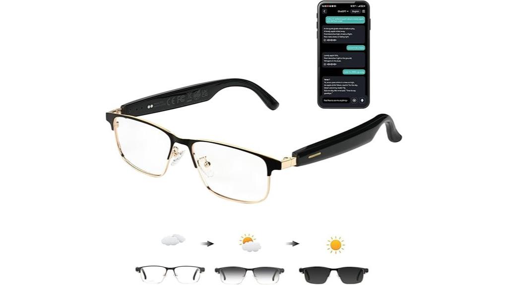 ai enabled chat gpt glasses