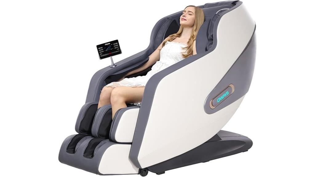 ai voice controlled massage chair