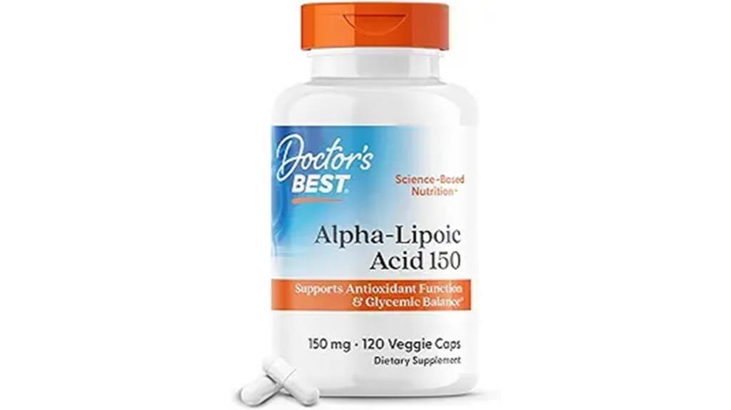 alpha lipoic acid for glucose