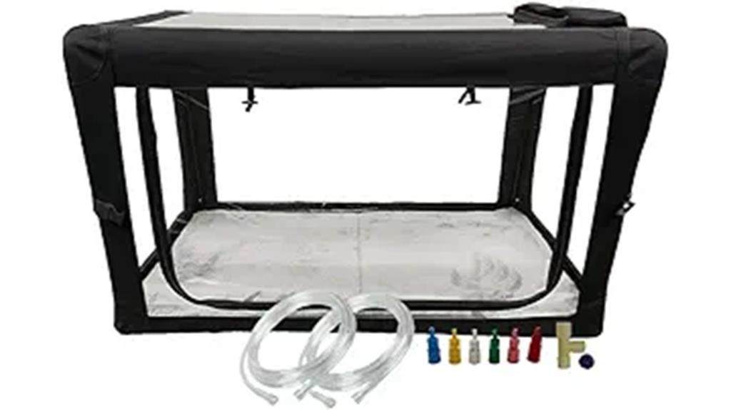 animal oxygen therapy cage