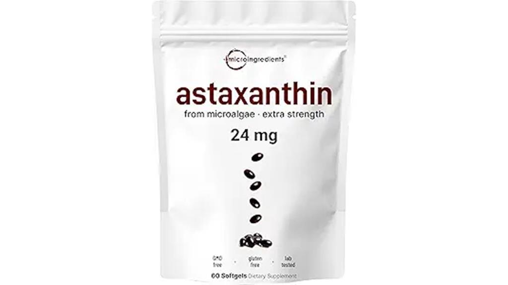 astaxanthin 24mg softgels