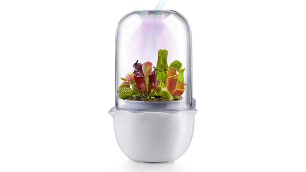 automated succulent and carnivore gardening