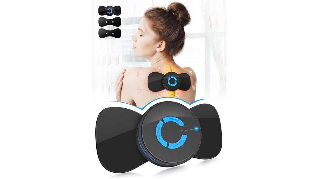black ems microcurrent massager