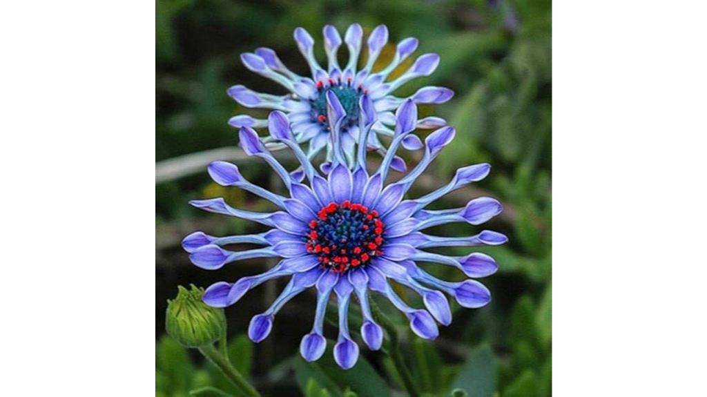 blue daisy plant seeds