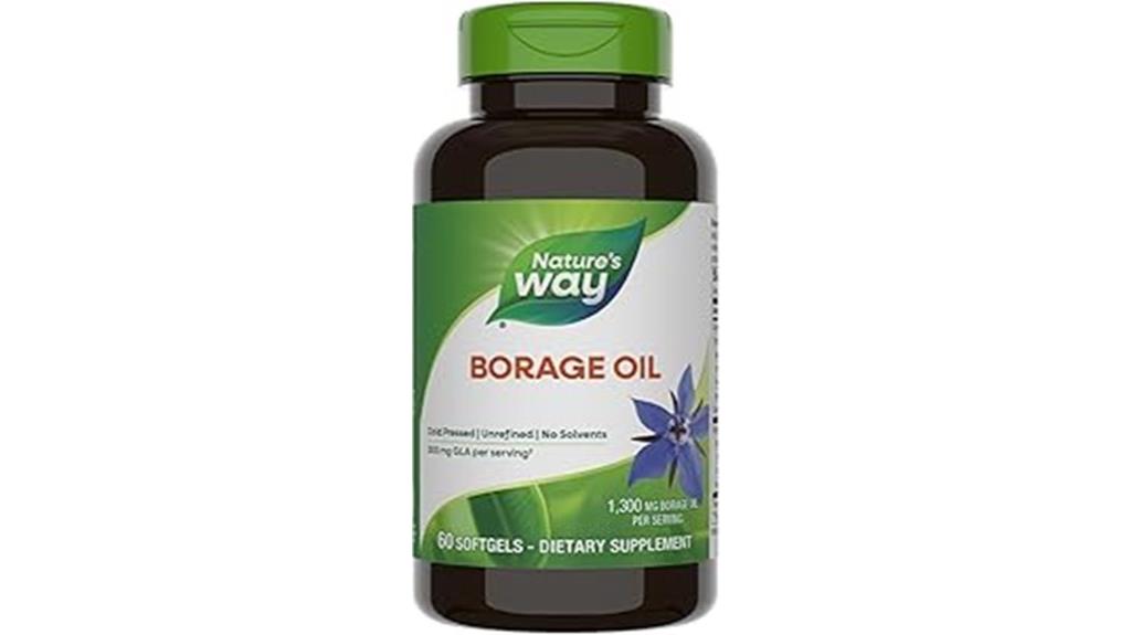 borage oil softgel capsules