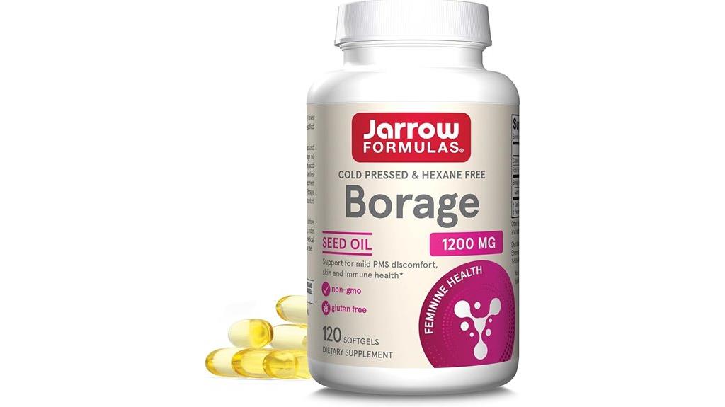borage oil softgels pack