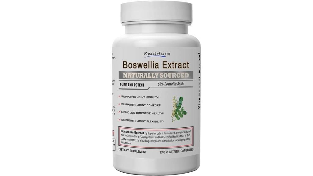 boswellia serrata 500mg capsules