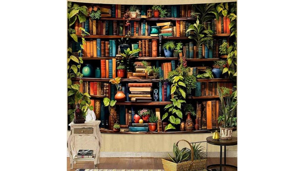 botanical tapestry for interiors