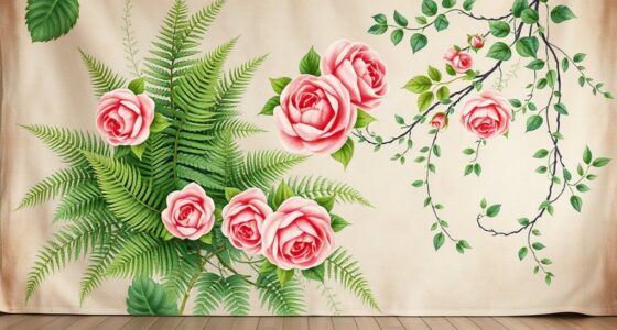 botanical wall tapestry selection