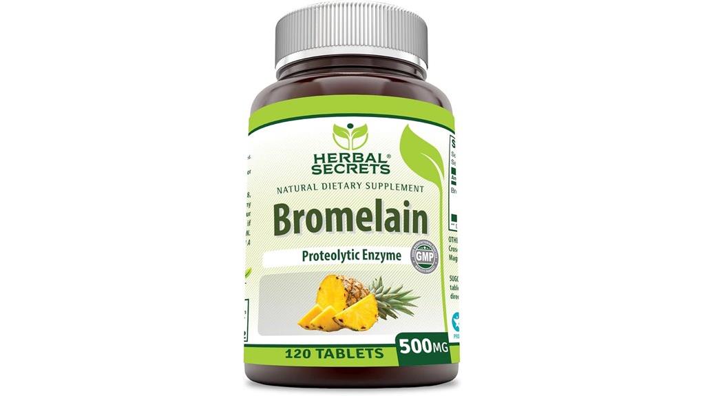 bromelain 500 mg tablets