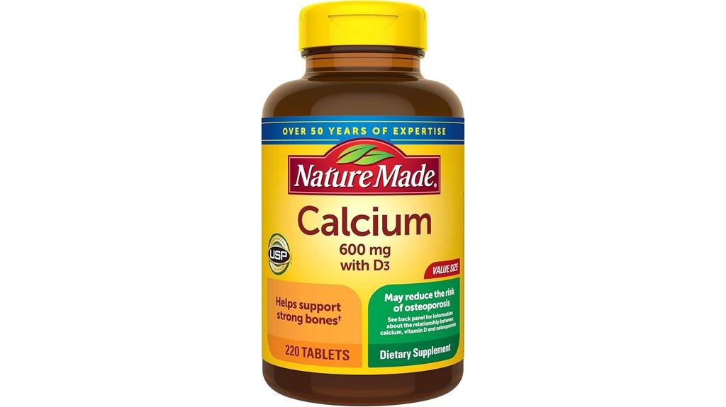 calcium d3 supplement tablets