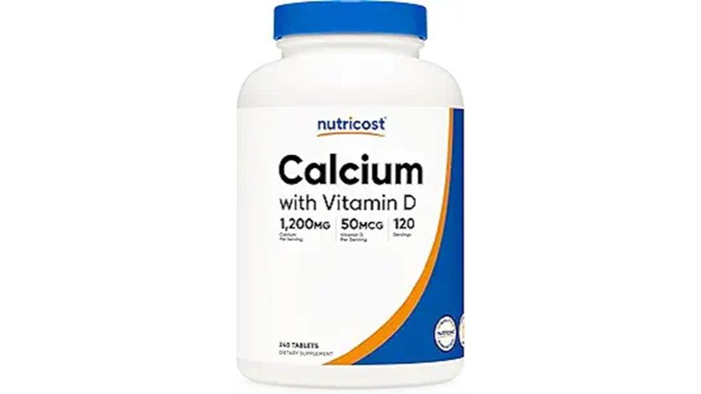 calcium vitamin d tablets