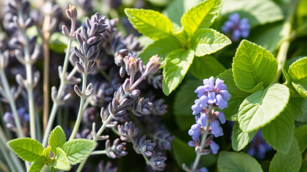 calming lavender and lemon