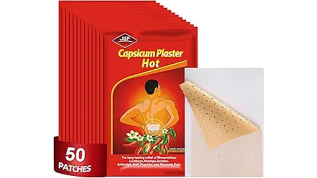capsaicin patch pack