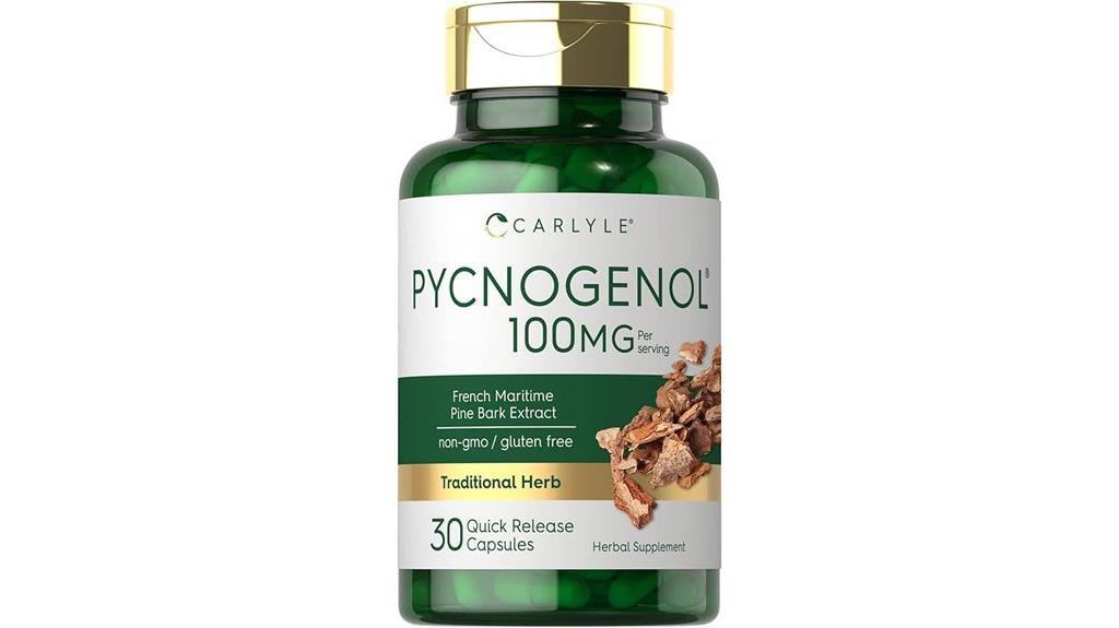 carlyle pycnogenol 30 capsules
