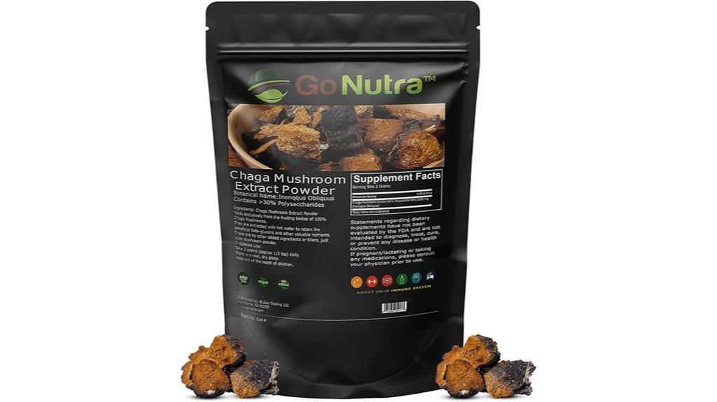 chaga mushroom powder 8oz