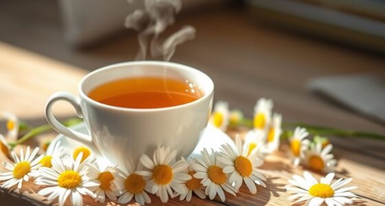 chamomile tea aids sleep