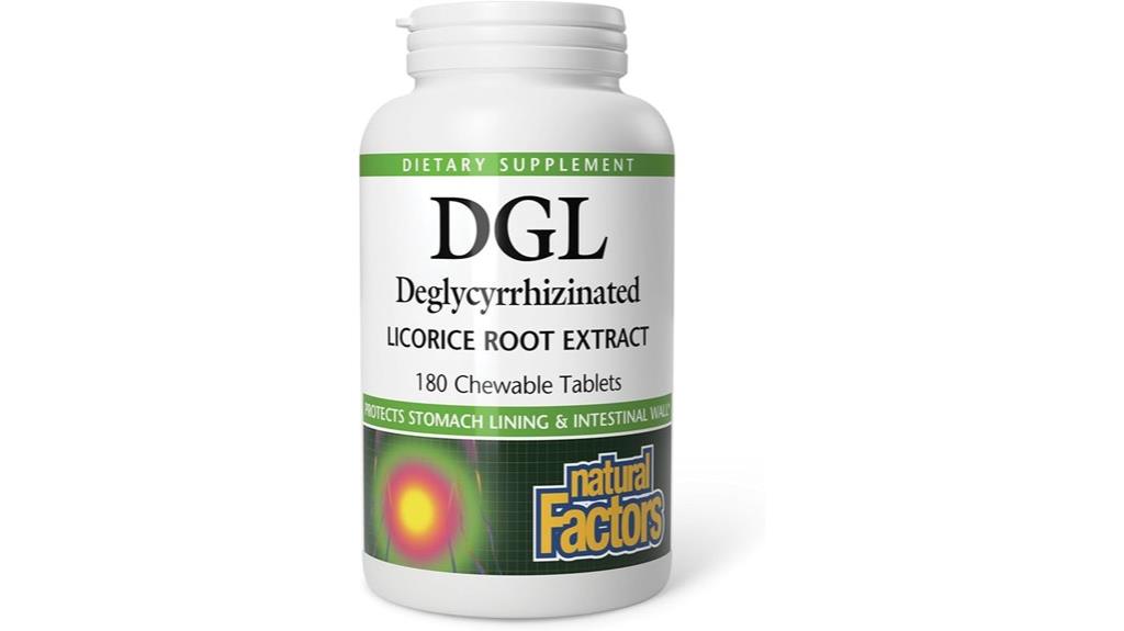 chewable dgl licorice