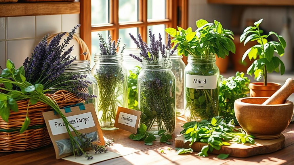 choose organic sustainable herbs